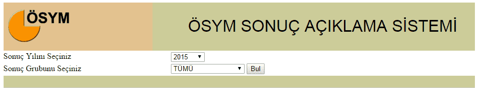 2015 KPSS sonuçları ne zaman açıklanacak ÖSYM son dakika