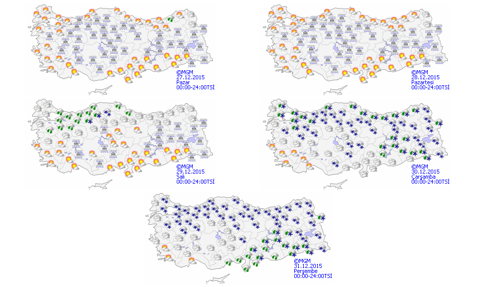 İstanbul'a ne zaman kar yağacak yılbaşında kar var mı meteoroloji açıkladı
