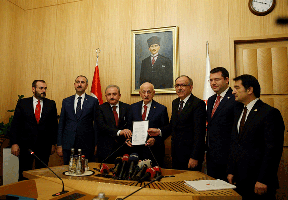 AK Parti MHP ittifak teklifi Meclis'e sunuldu işte bomba maddeler - Resim: 1