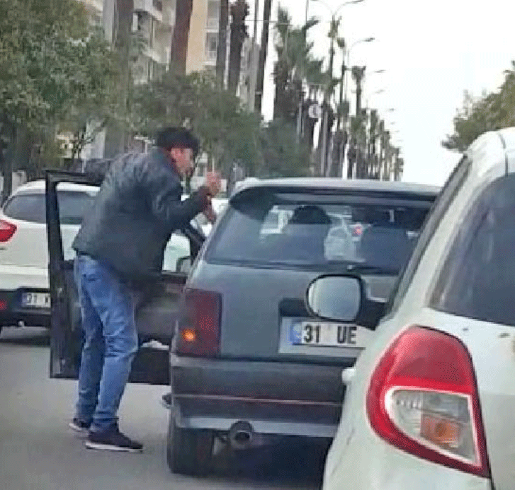 Yol ortasında dehşet anları otomobili durdurdu... - Resim: 1